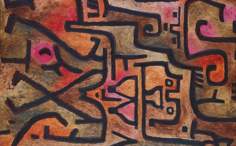 Abstract forms representing inner parts