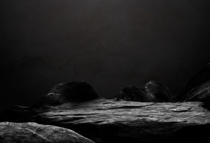 Atmospheric scene representing deep inner work